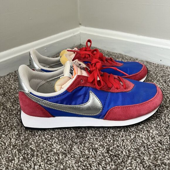 Nike Waffle Trainer 2 SP Hyper Royal University Red Sneakers main image 9